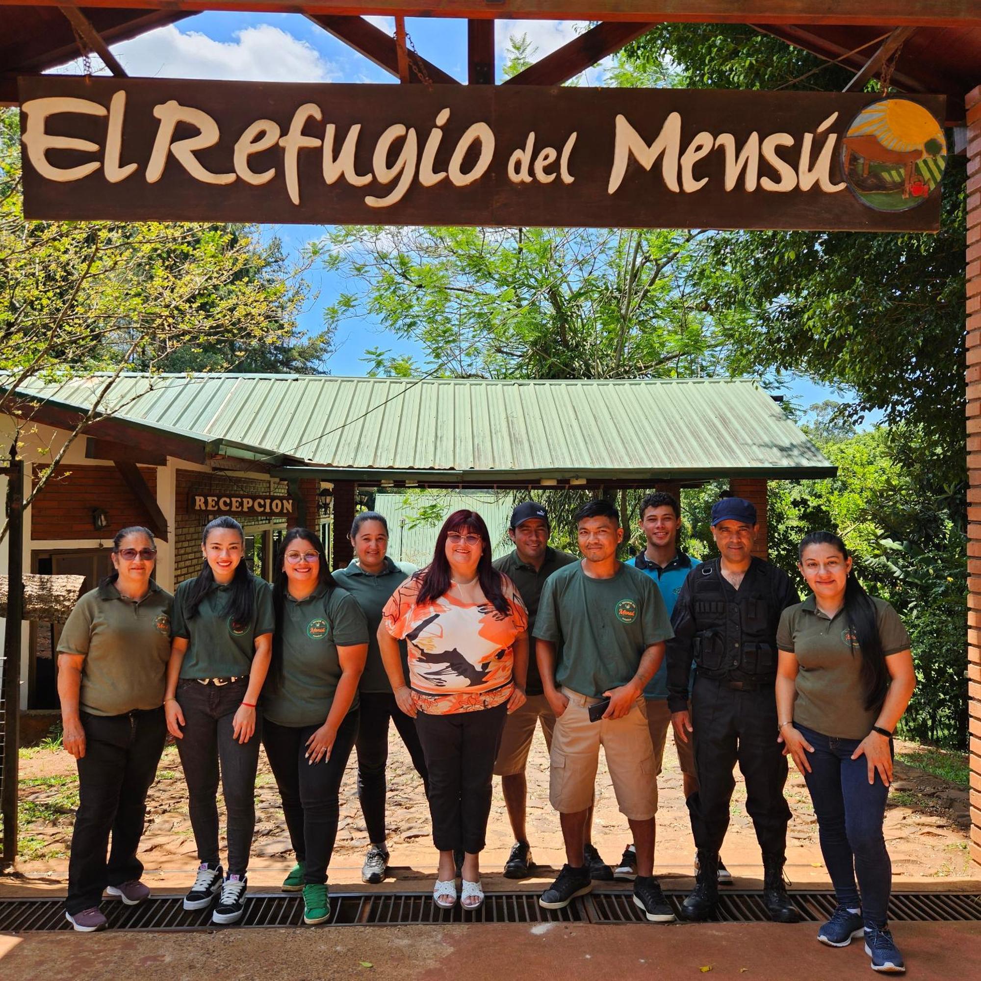 Cabañas El Refugio del Mensu Puerto Iguazú Exterior foto